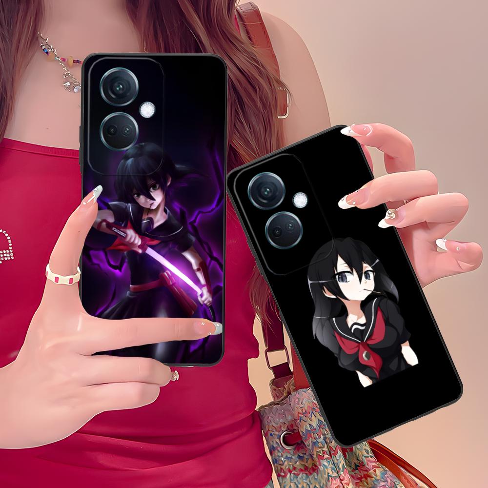 Матовый чехол из ТПУ Akame Kurome для мобильного телефона OPPO Reno 14 13 12 11 10 9 8 7 6 5 F T Pro 5G, цветная печать
