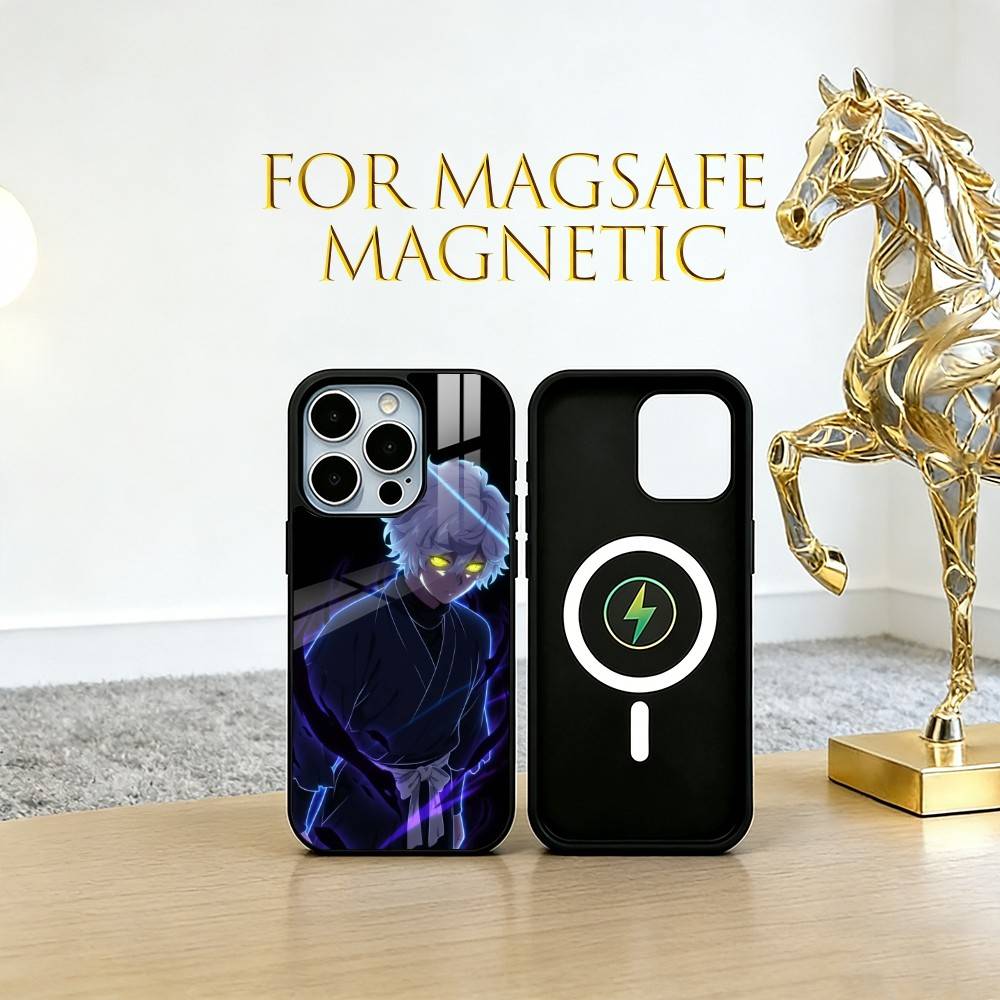 Чехол для телефона Gabimaru для iPhone 17, 16, 15, 14, 13, 12, 11 Plus, Pro, магнитный, с беспроводной зарядкой MagSafe