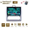 For Ford Focus 2 3 Exi MT AT Mk2 Mk3 2004-2011 Android 11 Car Radio Multimedia Player 2 Din Navigation Stereo 1+16GB