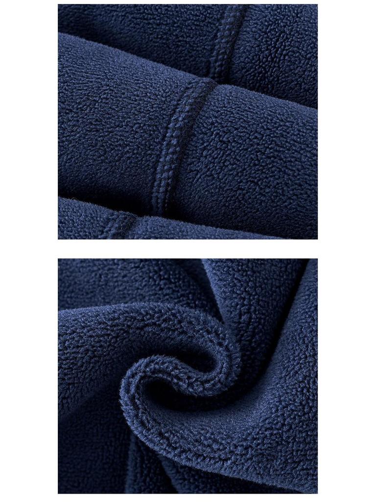 2025 Женские спортивные брюки с высокой посадкой и флисовой подкладкой, с карманами и молниями - в корейском стиле.