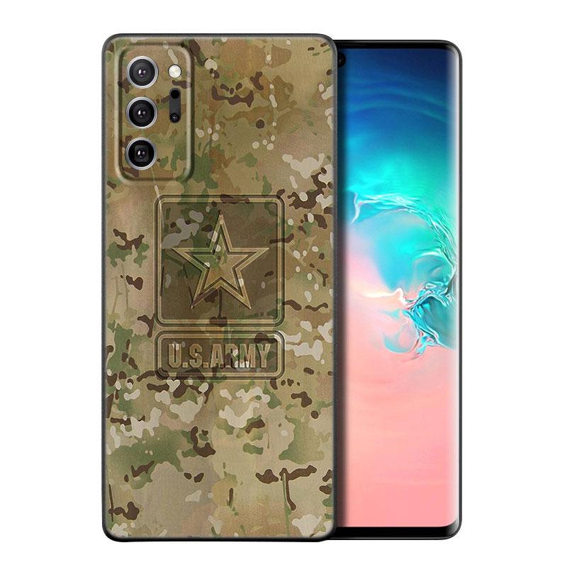 Камуфляжный Чехол для Телефона Камуфляж Армейский Для Samsung M30 M31 S Note 10 20 M04 M13 M32 M14 M23 M33 M34 M42 M52 M53 M54 M11 M12 M21 M22 M51