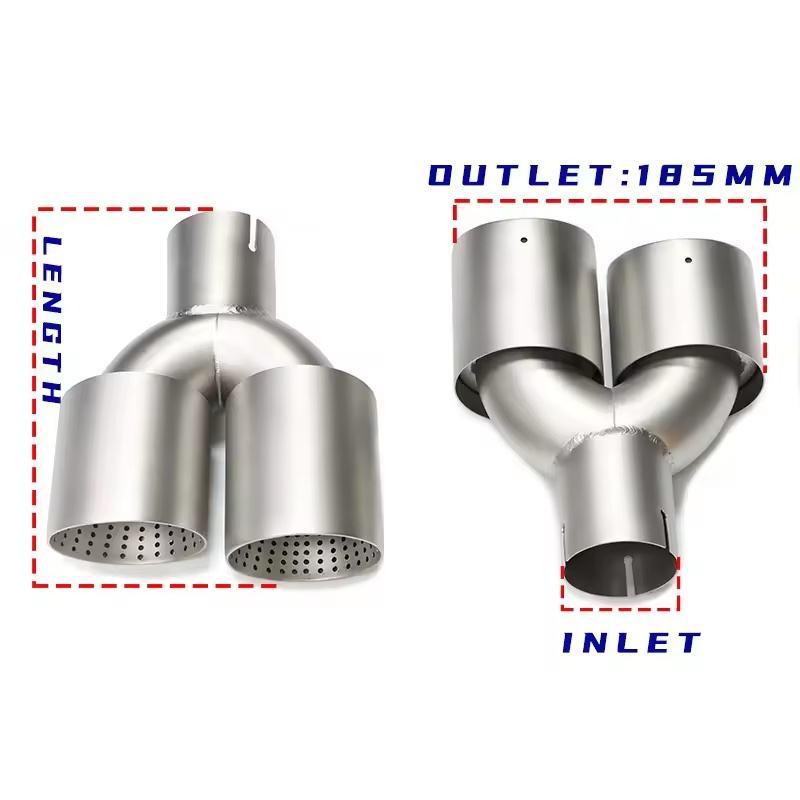 Volkswagen Golf R MK6/MK7 Stainless Steel Exhaust Muffler Tip