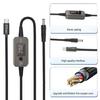 Интеллектуальный дисплей Кабель для зарядки USB C PD100W 5V - 20V Автоматическое переключение напряжений Опция с головкой DC5525