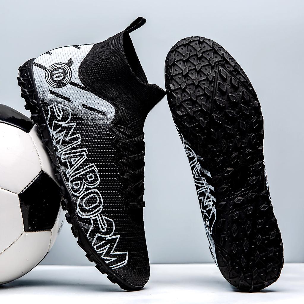 Мужские футбольные бутсы Сверхлегкие футбольные бутсы большого размера. Кроссовки для мальчиков. Нескользящие футбольные бутсы AG/TF. Ботильоны унисекс.