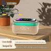 Многофункциональное беспроводное зарядное устройство и Bluetooth-колонка с цифровыми часами