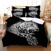 Leopard Bedding Set Duvet Cover Set 3d Bedding Digital Printing Bed Linen Queen Size Bedding Set Fashion Design