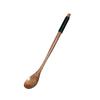 Coffee Spoon High Temperature Resistance Long Handle Anti-scalding Japanese Style Wiring Serving Scoop