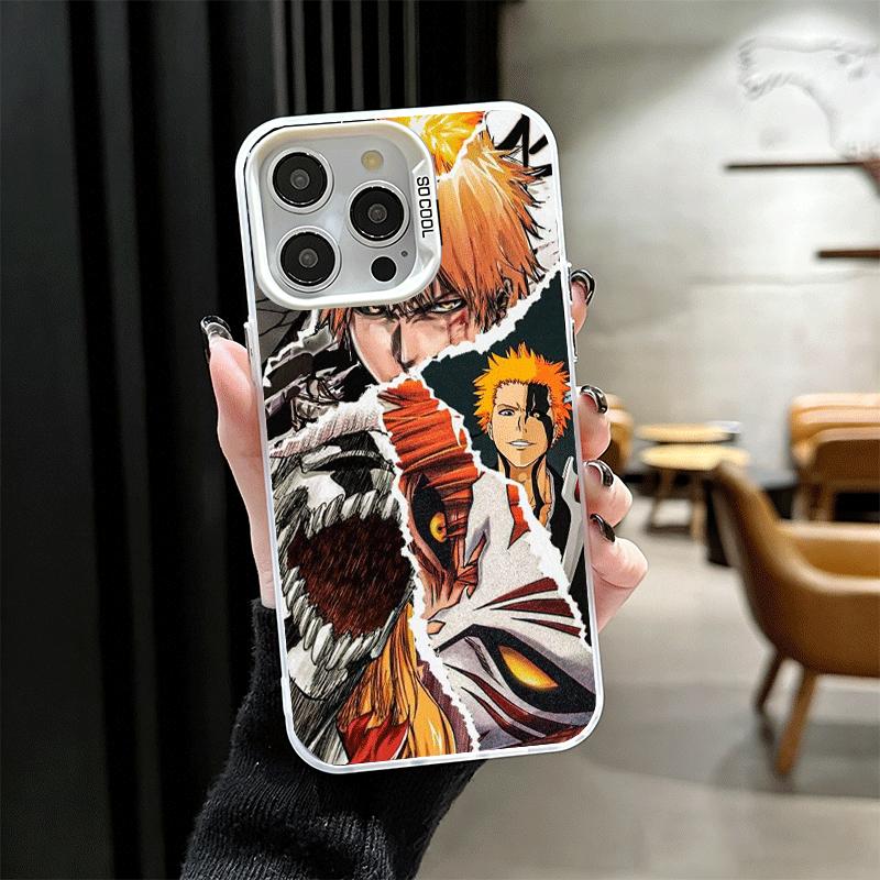 Мягкий чехол для телефона Bleach Kurosaki Ichigo для iPhone 15 16 17 Pro Max 17Air 16E 14 Plus 13 12 Mini Ударопрочный чехол Задняя крышка