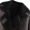 Autumn/Winter Women's Jacket Plush Coat Spring Faux Leather Jacket Warm Thick Wool Blend Coat Street Fashion