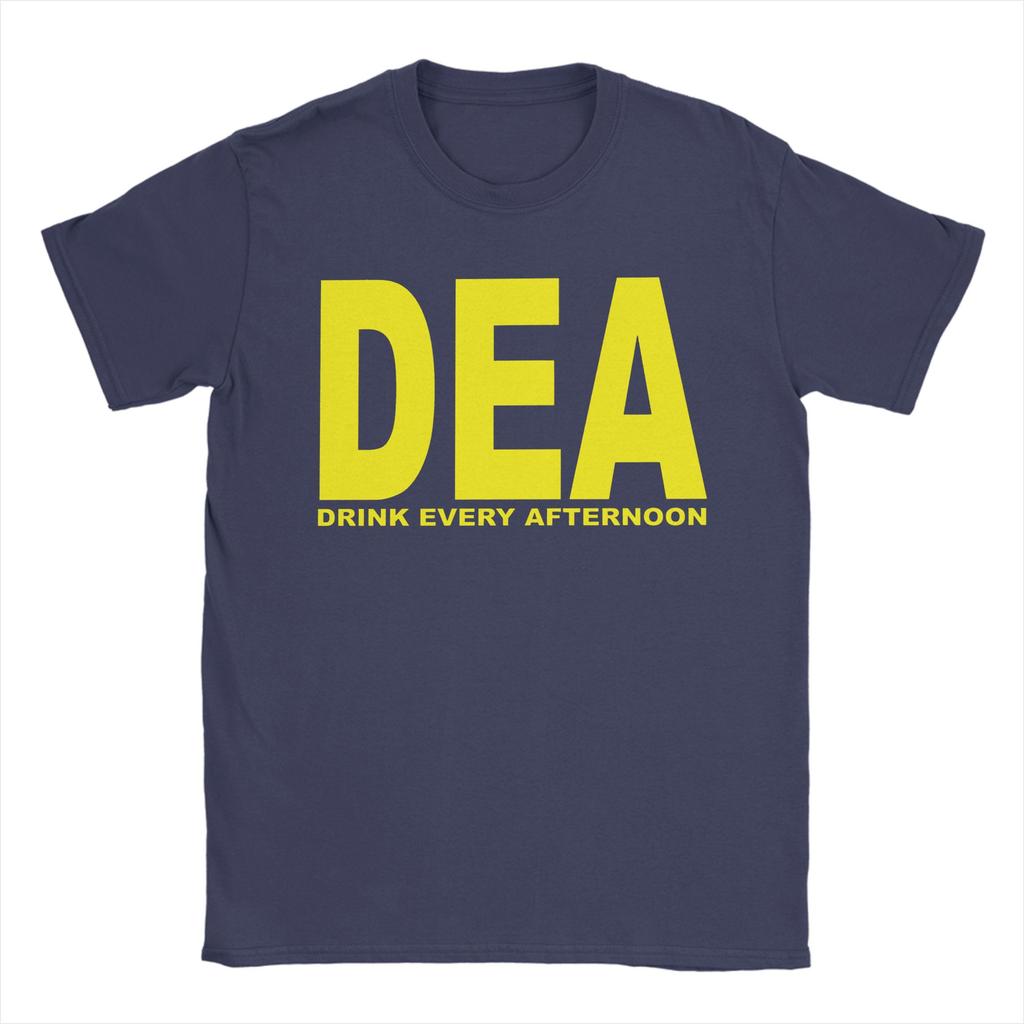 Fashion DEA T-Shirt Men Round Collar 100% Cotton T Shirts Short Sleeve Tees 4XL 5XL 6XL Clothing