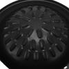 Black Thai BBQ Grill Pan Iron Round Thai Style BBQ Portable Grill Pan with Side  Restaurant Use