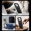 For iPhone 17 Pro Max Case Hexagonal Kickstand Shockproof TPU PC Matte Phone Cover with Integrated Scale Hook