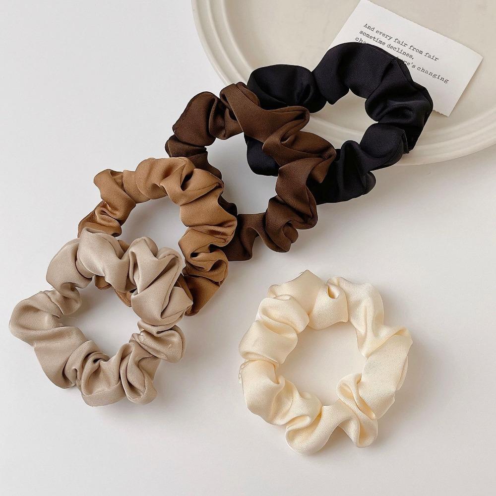 Kitsch Satin Scrunchies for Women-No Crease HairTies for Girl Scrunchies For All Hair Types and Texture Perfect for Day or Night