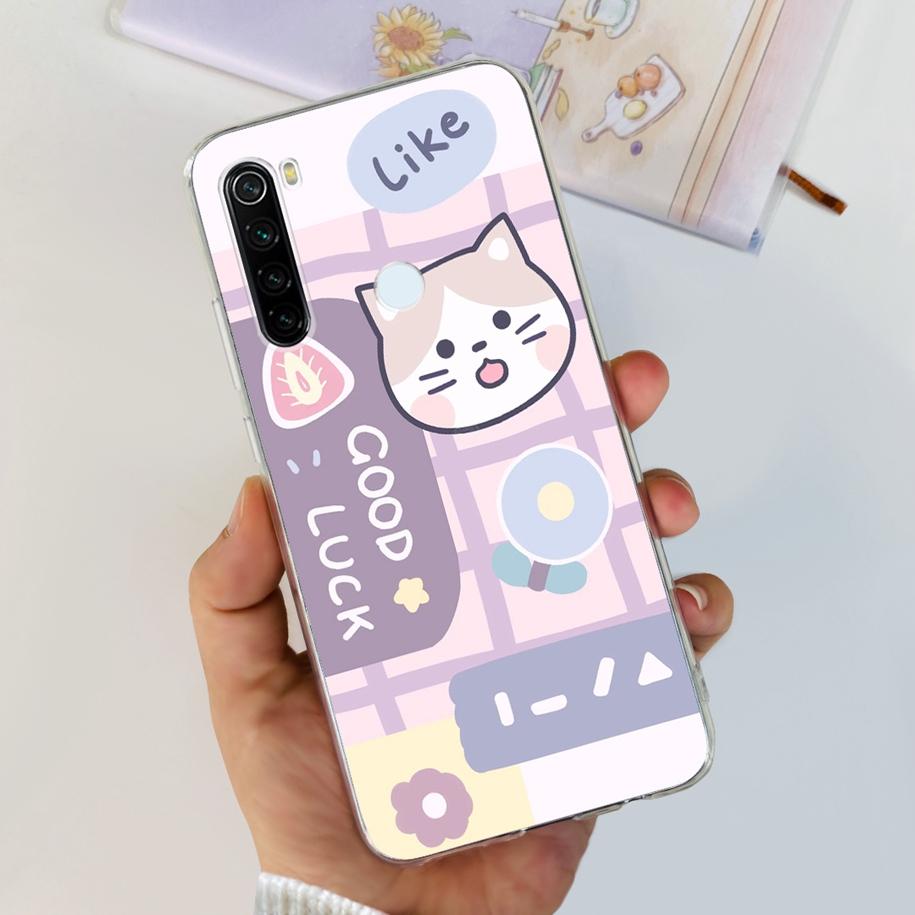 Для чехла Xiaomi Redmi Note 8T Note 8 2021 Чехол Популярный Мраморный Прозрачный Силиконовый Мягкий Funda Для Xiaomi Redmi Note 8 Pro Note8 Coque