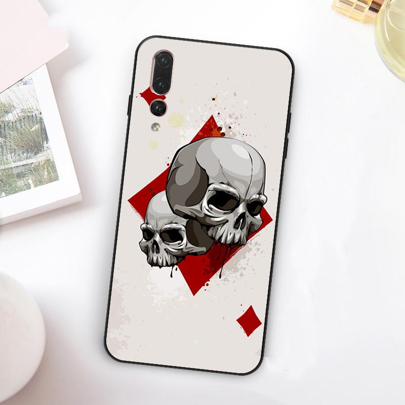 POKER PLAYING CARDS For Huawei Nova Y73 Y72 Y90 Y70 Y60 Y91 Y61 12s 12i 11i 8i 9 10 SE P60 P30 Pro P40 Lite Case