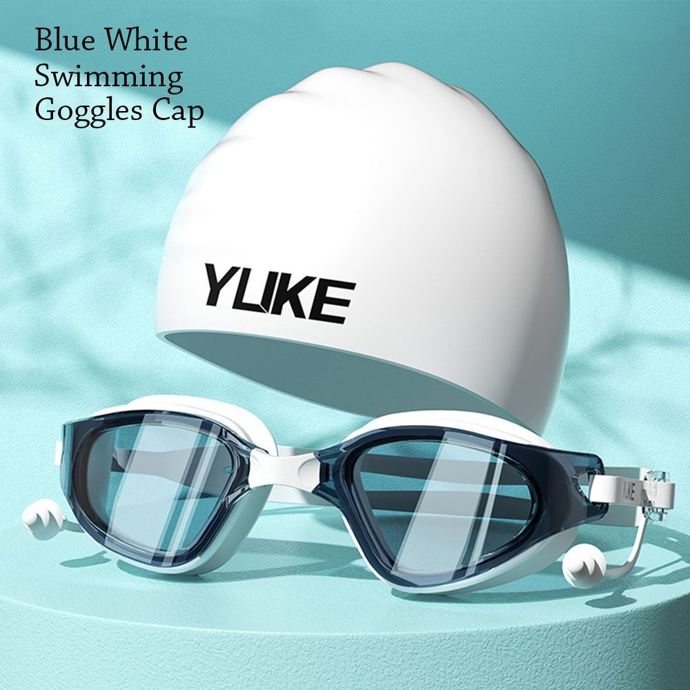 Big Frame Swim  Eyewear Anti-Fog Swimming Accessories Diving Swimming Goggles  Men Women