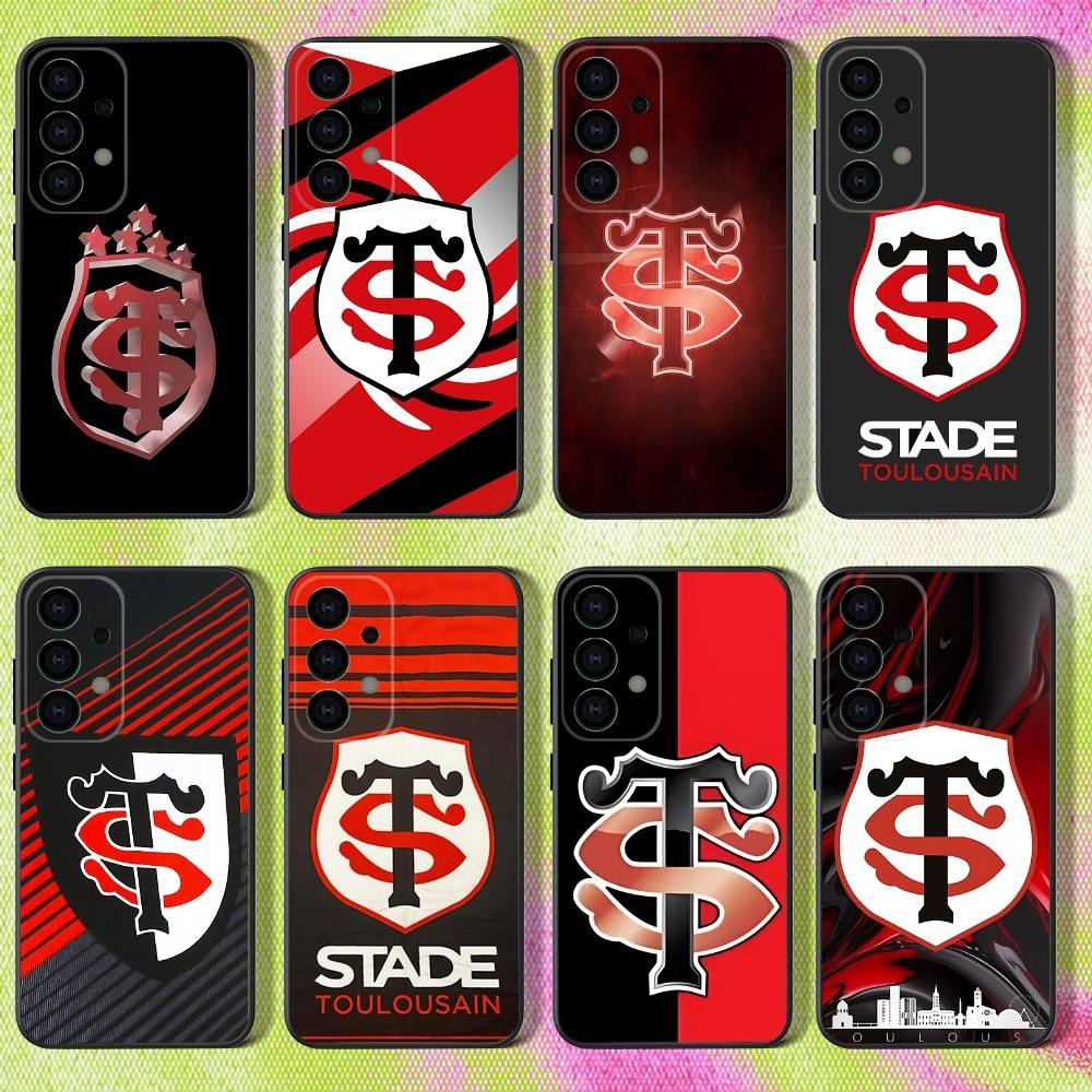 Чехол для телефона Stade-Toulousain для Samsung S25, S24, S21, S22, S23, S30, Ultra, S20, Plus, Fe, Lite, Note, 10, 9, 5G Черный чехол