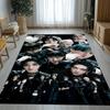 Бэн Чан Kpop Stray Kids Коврик для гостиной нескользящий Мягкий ковер для спальни Детской игровой комнаты Дивана, Домашний декор Придверный коврик Подарок