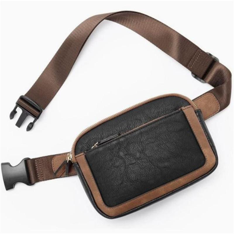 Мини поясная сумка Everywhere Crossbody Сумка на пояс Регулируемый ремень Легкая Наружная спортивная сумка для фитнеса Нагрудная сумка Мужская Женская Ежедневный рюкзак