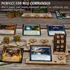 Commander EDH Command Zone Tray with Life Counter, Wooden, Compatible with Magic the Gathering (MTG)