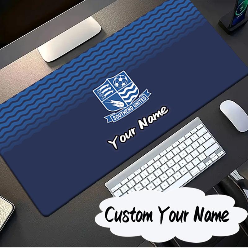 Custom Name Mouse pad Southend Crest Design Mouse pad, Gaming Mouse Pad, keyboard pad, Desk Decor for computer notebook Fan Birthday Gift