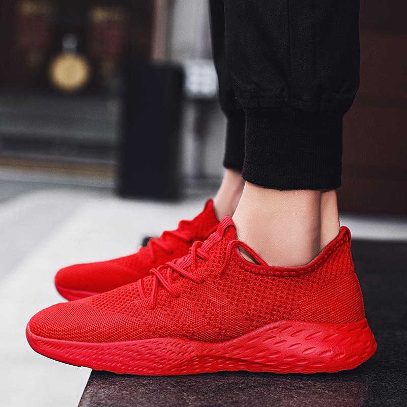 Новая модная ультралегкая спортивная мужская обувь большого размера Tide 38-49