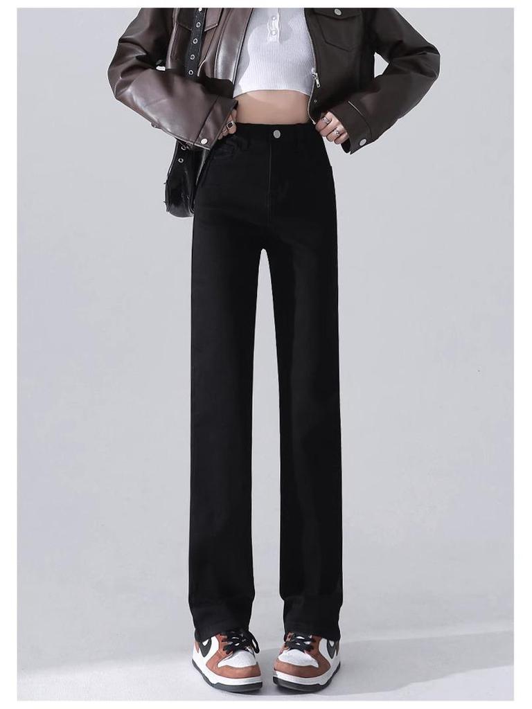 Women's Slimming Straight Leg Jeans 2025 - Popular Spring & Autumn Style, Petite Fit