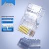 AUCAS CAT6A RJ45 Позолоченный сетевой разъем