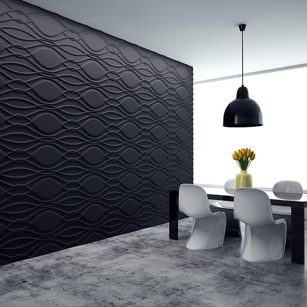 3D стеновая панель Форма для гипсовой, гипсовой или бетонной плитки для декоративных стеновых панелей "Милан"