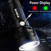 Lampe de poche - AIMOONSA - XLM-P70 - 30 000-100 000 lm - Rechargeable 26650 6800mAh - IPX6 étanche