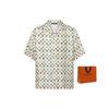 Louis Vuitton Рубашка мужская X Tyler Collaboration SS24 Светло-бежевая 1AFQ26