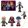 Night Friday Funkin Plush Toy Cute Spooky Month Skid Pump Stuffed Dolls Gift Kid