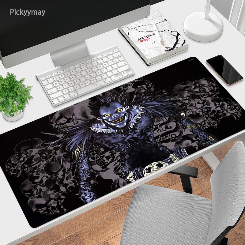 Мм XXL игровой коврик для мыши Death Note большой резиновый геймерский настольный ковер аниме компьютерный коврик для мыши ПК клавиатура настольные игровые коврики