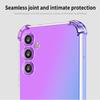 Ударопрочный градиентный чехол TPU для Samsung A06 A16 A36 A15 A25 A35 A55 M15 M35 M55 силиконовый защитный чехол прозрачные чехлы