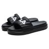 Fila Drifter Casual Sports Thick Sole Non-Slip Slide Sandals Women Footwear Black F12W226504FBK