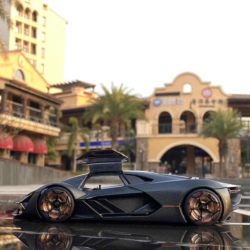 1 :24 Третий Тысячелетний Сплав Спортивный Автомобиль Литьевой Металл Высокая Симуляция Игрушка Концепт-кар Модели Автомобилей Коллекция Детская Игрушка Подарок