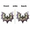 Раскрашенные летучие мыши Акриловый декоративный кулон Хэллоуин украшение для дома и сада подвесной кулон