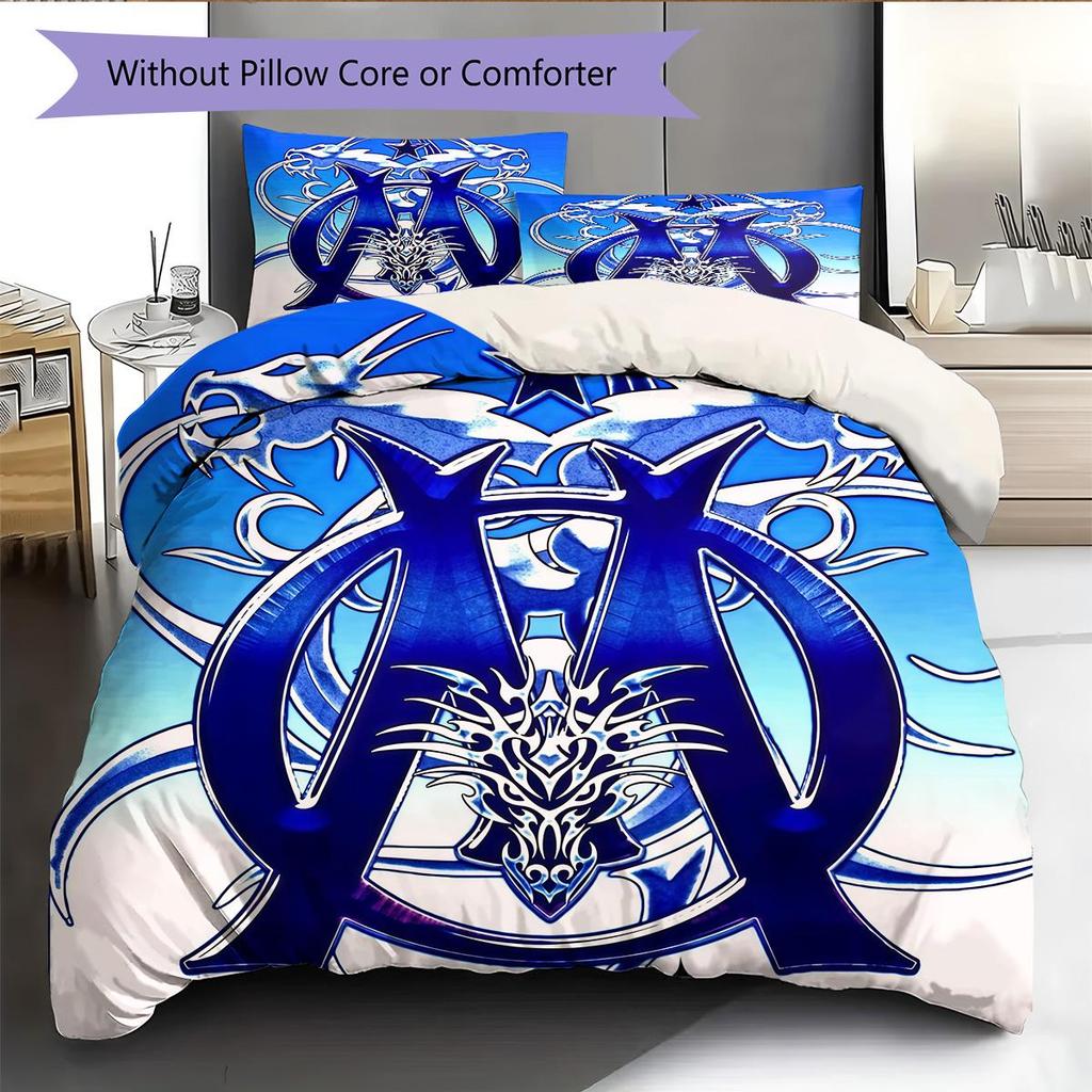 l'Oheme logo Bedding Quilt Set Quilt Cover Pillowcase Home Decoration Birthday Gift (1 * duvet cover + 2 * pillowcase, without core)