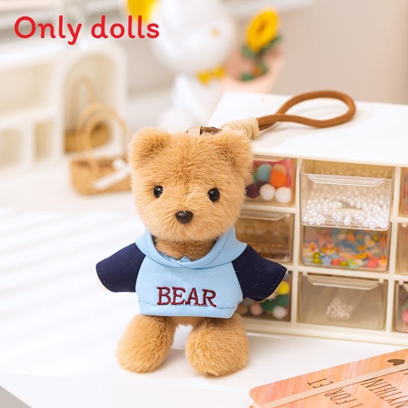 Bear Lovely Teddy Plush Keychain In Various Colors Perfect For Gifts Birthday