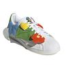 Melting Sadness x adidas Superstar Bee with You Pack - Облачно-белые кроссовки унисекс с оранжевым оттенком и отделкой под античное серебро GZ2662