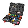 34-Piece Universal Radiator Pressure Tester Kit Automotive Vacuum Cooling Sytem Refill Kit Leak