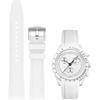 20mm Silicone Watch Band for Omega, Swatch, MoonSwatch, Speedmaster, Rolex, and Seiko. Waterproof and Sweatproof.