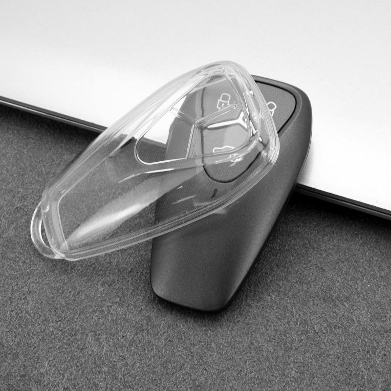 Skyworth EV6/HT-i Transparent Soft Key Case with Full Coverage Buckle