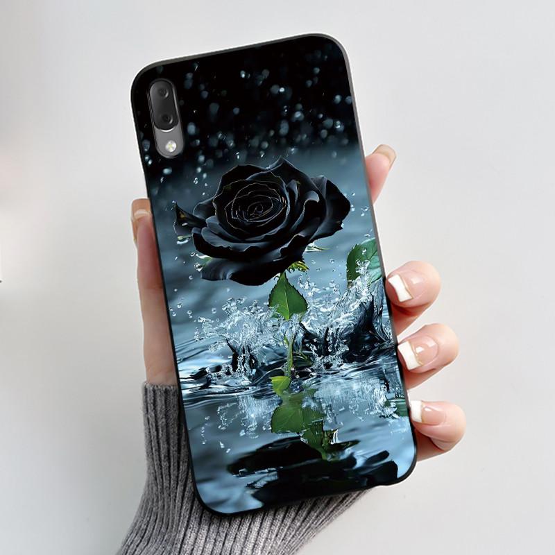 Чехол для Sony Xperia L3 / L4 Чехол-оболочка Ударопрочный Бампер Эстетичный Роскошный Милый Крутой Для Мальчиков Девочек Мягкий Силикон Матовая Задняя Крышка