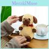 Мультяшный плюшевый щенок-подвеска с мягким коротким ворсом для детей и декоративный подарок