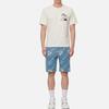 EVISU SS22 Shorts Men's Denim Blue 2ESHTM2DS210XXCT
