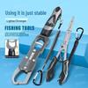 Набор рыболовных инструментов из нержавеющей стали: Плоскогубцы из алюминиевого сплава, Контроллер для рыбы, Весы для приманок, Ножницы "Орлиный клюв"