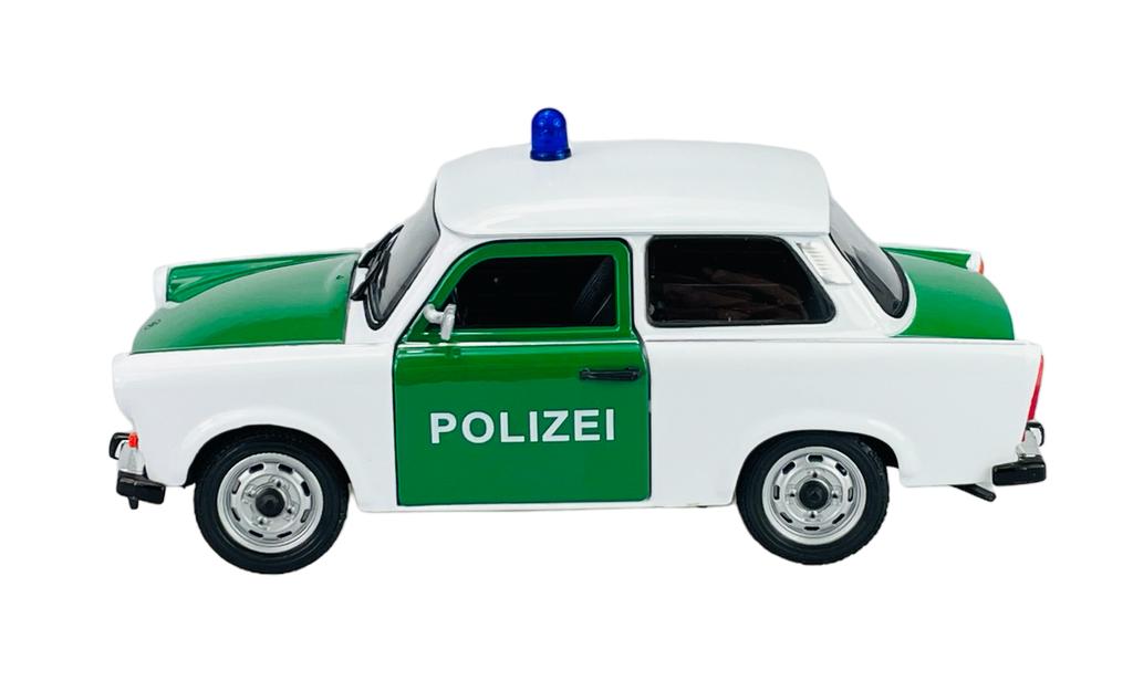 WELLY TRABANT 601 POLIZEI 1:24 24037