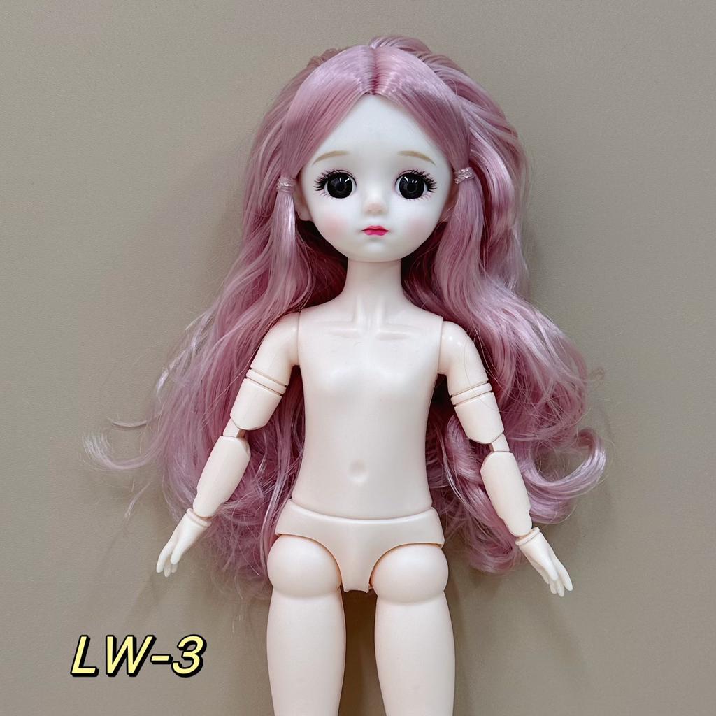6 минут 30 см BJD тело голая кукла 3D реальные глаза общие мышцы 20 суставов милая кукла меняющаяся девочка игрушка