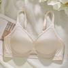 Summer light luxury smooth jelly glue underwear women's non-magnetic no steel ring adjustment soft support bra